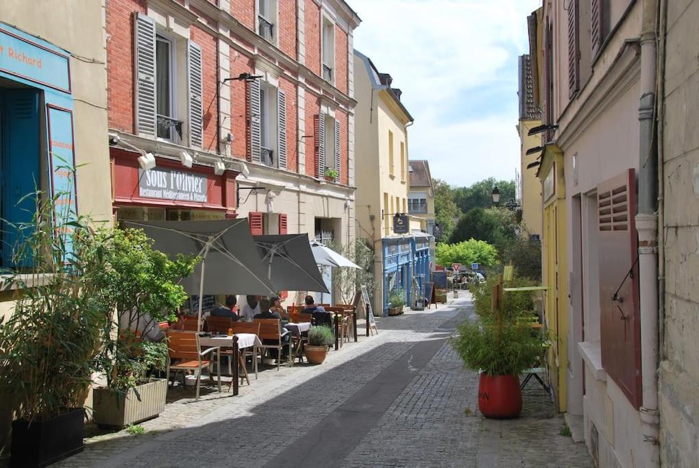 Chez Laurette - Charming Apartment In Historic Village Near Versailles Marly-le-Roi Dış mekan fotoğraf