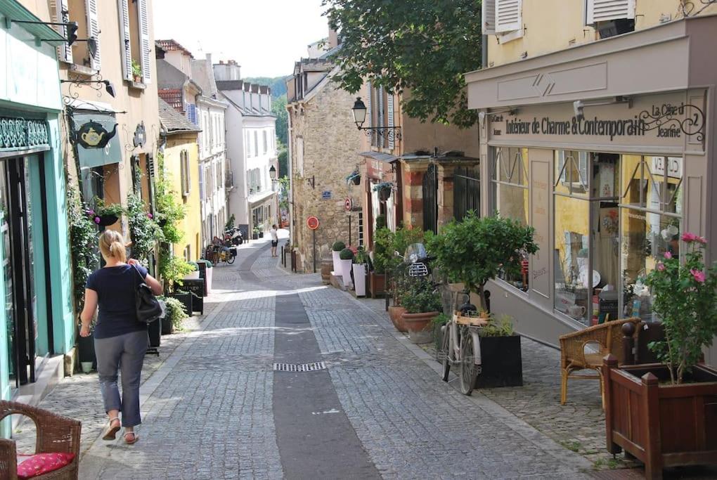 Chez Laurette - Charming Apartment In Historic Village Near Versailles Marly-le-Roi Dış mekan fotoğraf